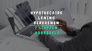 woning lening berekenen