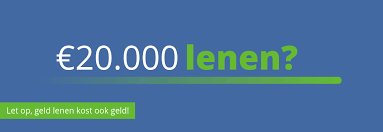 20000 euro lenen