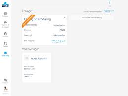 kbc zakelijke lening