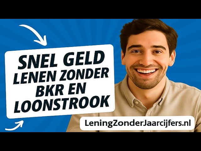 snel geld lenen zonder gedoe